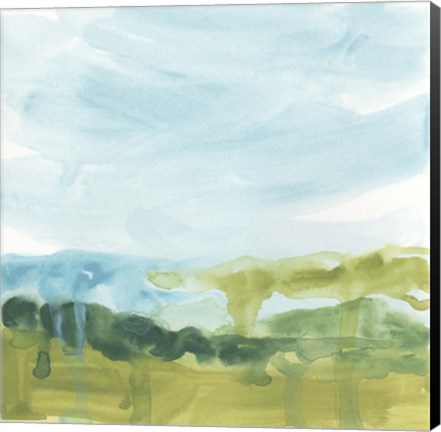 Framed Landscape Flow I Print