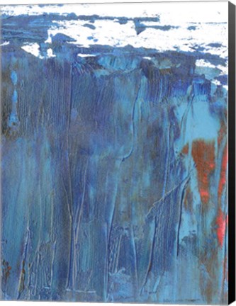 Framed Windy Seas I Print