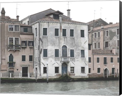 Framed Venetian Facade Photos VI Print