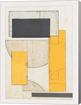 Framed Mapping Bauhaus IV Print