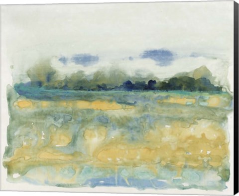 Framed Flowing Landscape I Print