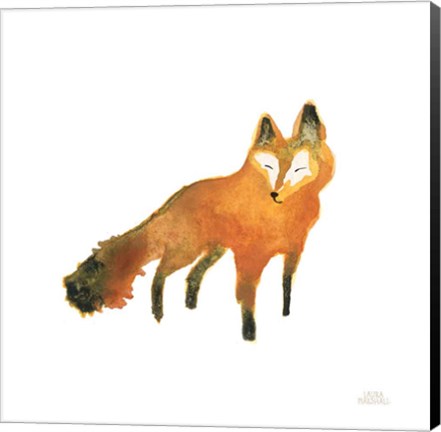 Framed Woodland Whimsy Fox Print