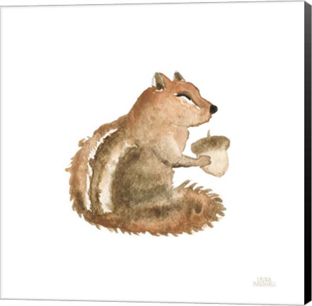 Framed Woodland Whimsy Squirrel Print