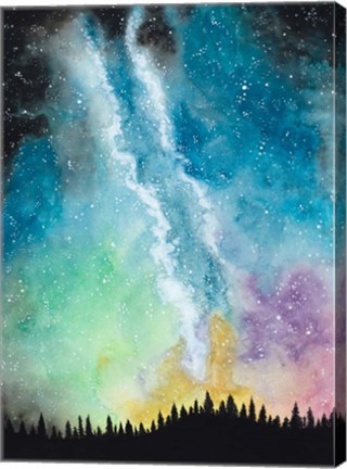 Framed Magical Night Sky Print