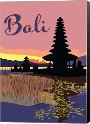 Framed Bali Print