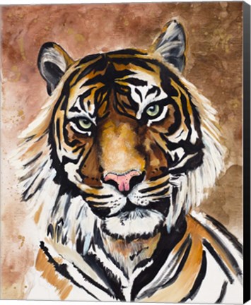 Framed Tiger Print