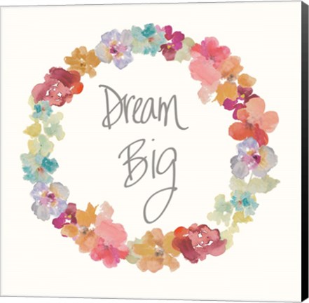 Framed Dream Big Print