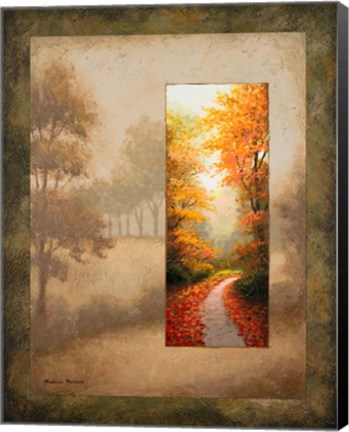 Framed Glimpse II Print