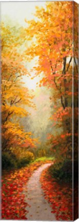 Framed Lovers Lane II Print