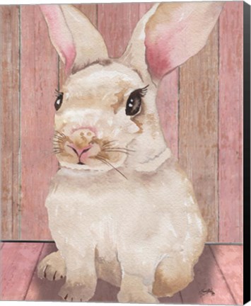 Framed Bunny III Print