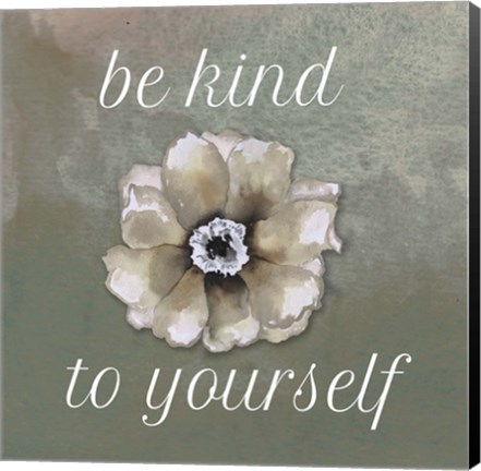 Framed Be Kind Print