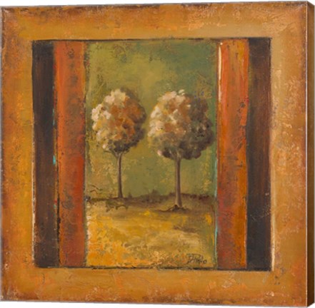 Framed Lonely Trees III Print