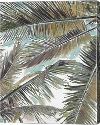 Framed Palms in the Sky Print