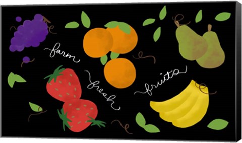 Framed Fresh Fruit Print