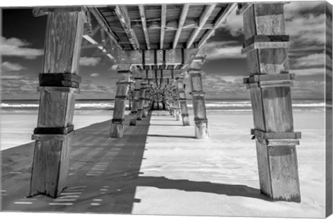 Framed Daytona Beach Pier, Florida Print