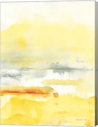 Framed Saffron II Print