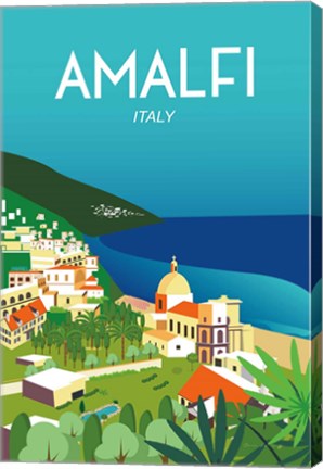 Framed Amalfi Print