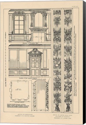 Framed English Renaissance X Print