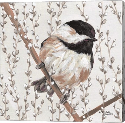 Framed Wee Chickadee Print