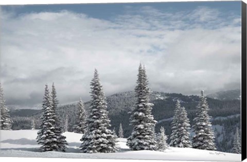 Framed North Cascades in Winter II Print