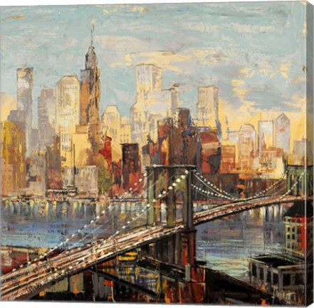 Framed Sera su Manhattan Print