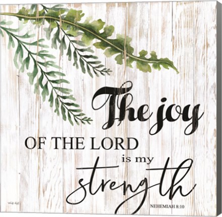 Framed Joy of the Lord is My Strength Print