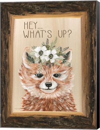 Framed What&#39;s Up? Print