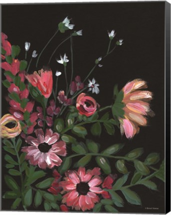 Framed Dark and Moody Florals 1 Print