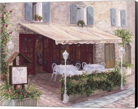 Framed Restaurant Print