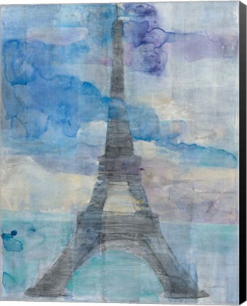 Framed Paris at Dusk II Print