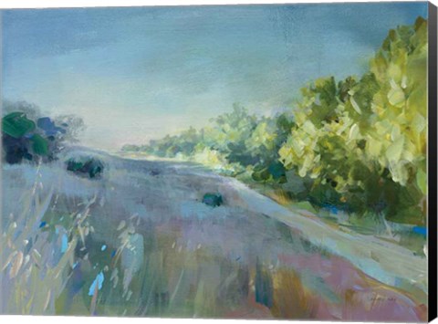 Framed Sunrise Meadow Print