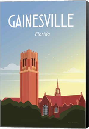 Framed Gainesville Print