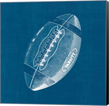 Framed Ball Four Blueprint III Print