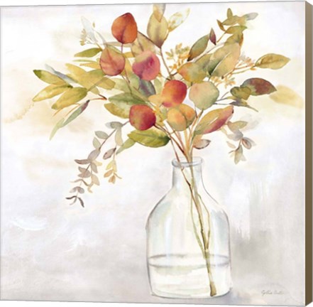 Framed Eucalyptus Vase Spice I Print