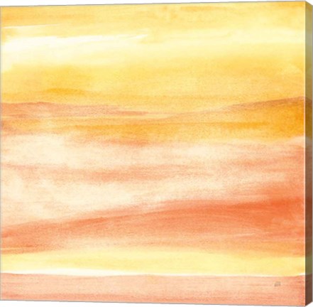 Framed Golden Sands II Print