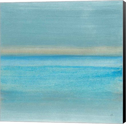 Framed Coastal Abstraction VI Print