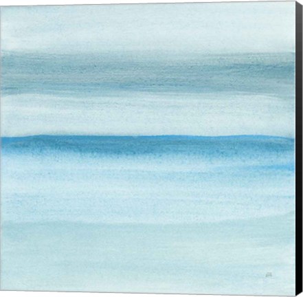 Framed Coastal Abstraction II Print