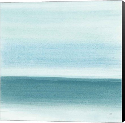 Framed Coastal Abstraction I Print