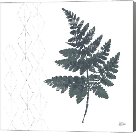 Framed Nordic Fern II Print