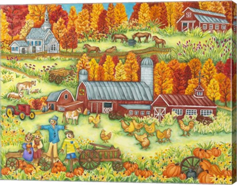 Framed Autumn Colors Print