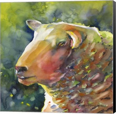 Framed Ewe Look Baa - Velous Print