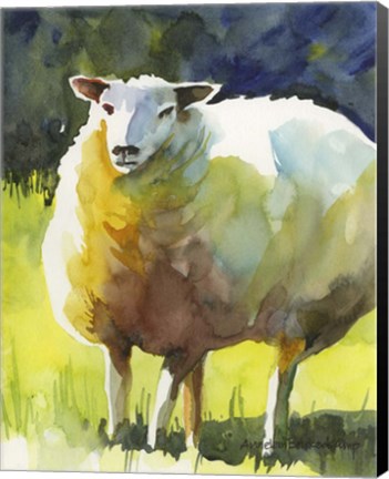 Framed Sheep I Print