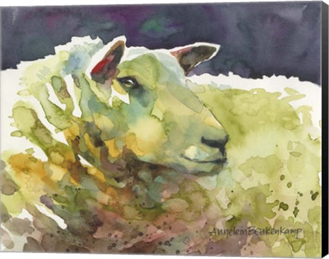 Framed Sheep III Print