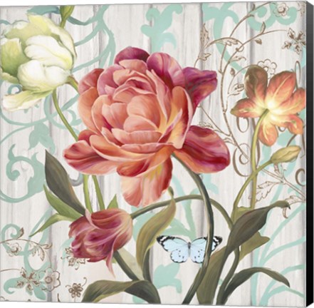 Framed Rose Refresh Print