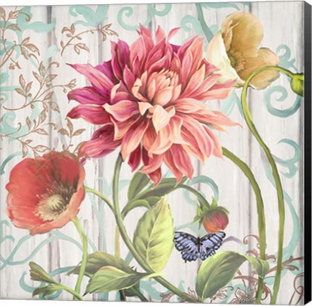Framed Dahlia Refresh Print
