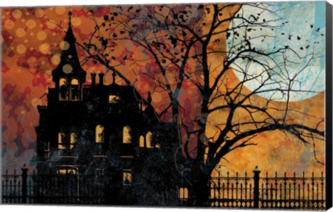 Framed All Hallow's Eve III Print