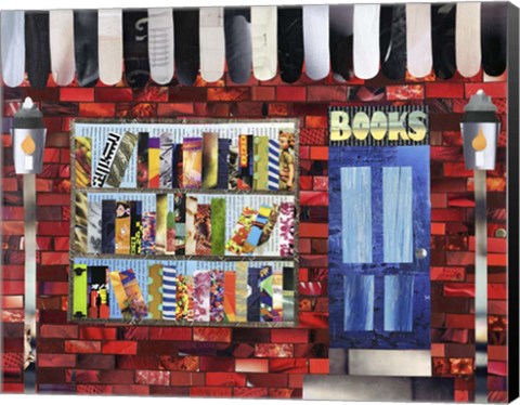 Framed Bookshop Print