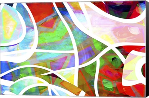 Framed Abstract D23 Print