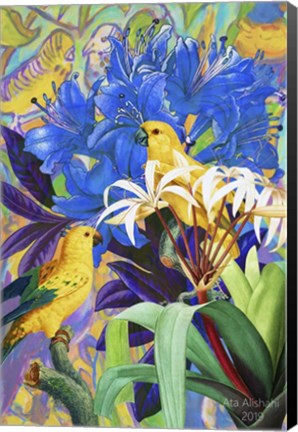 Framed Bird Kingdom 2 Print