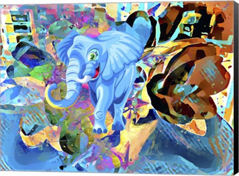 Framed Dreamy Mind 2 Print